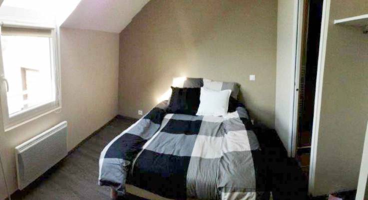 Chambres d'hôtel après travaux, Pontorson (50)