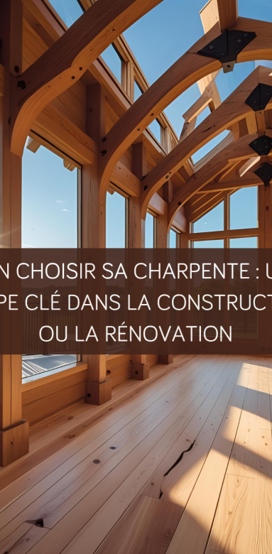 charpente traditionnelle bois massif