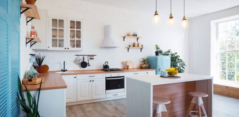 Cuisine après travaux peinture