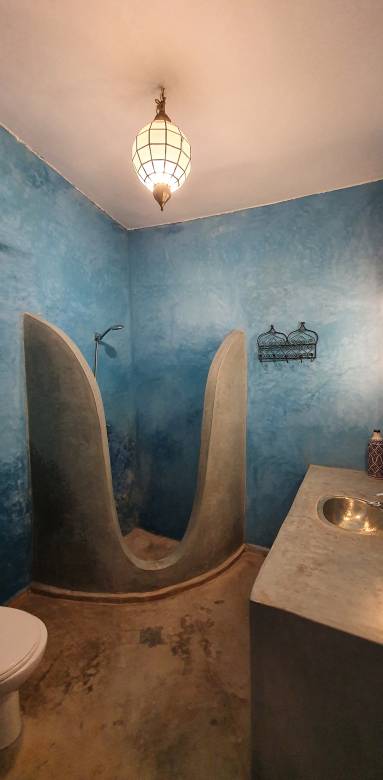 Véritable tadelakt dans un Riad de Marrakech