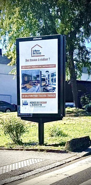Affichage Le Chesnay Rocquencourt