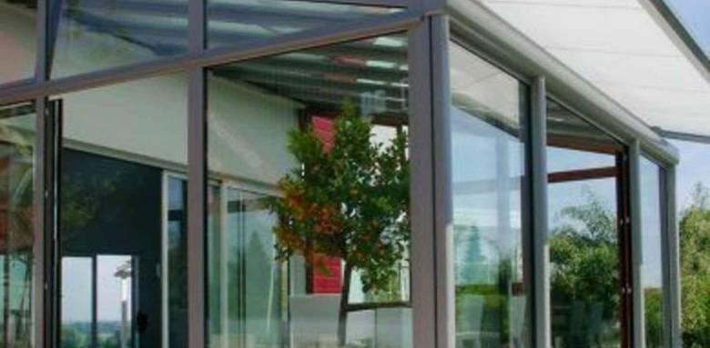 Véranda coloré en PVC