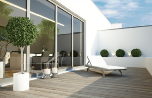 Balcon aménagé 