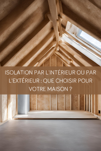 isolation interieur ou exterieur maison