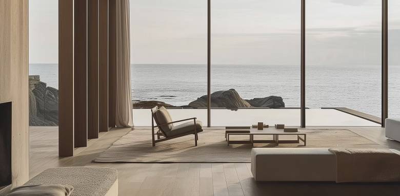Ambiance Quiet luxury dans la pièce de vie