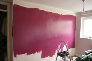 repeindre un mur