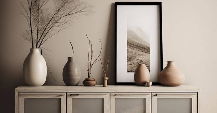 Décoration grège