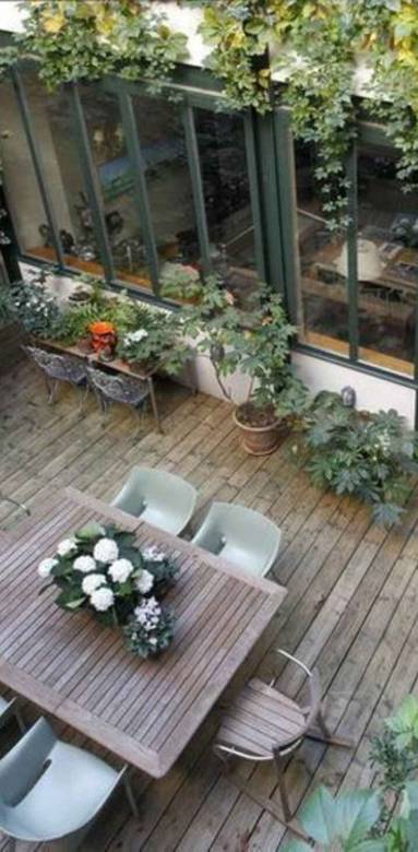 Aménager un coin repas sur la terrasse - Nantes 44