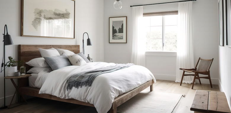 Un vent de fraîcheur souffle sur cette chambre en pleine transformation ! Entre peinture, mobilier et décoration, chaque élément est repensé pour créer un espace chaleureux et accueillant.