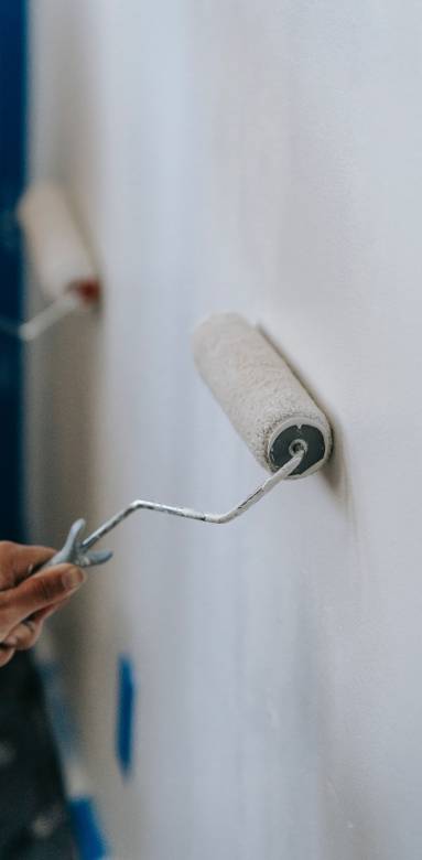 Préparation d'un mur à repeindre - Rochefort 17