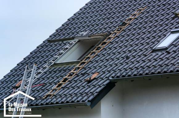 Rénovation de tuiles en béton