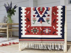 Le kilim est l'une des tendances déco 2022