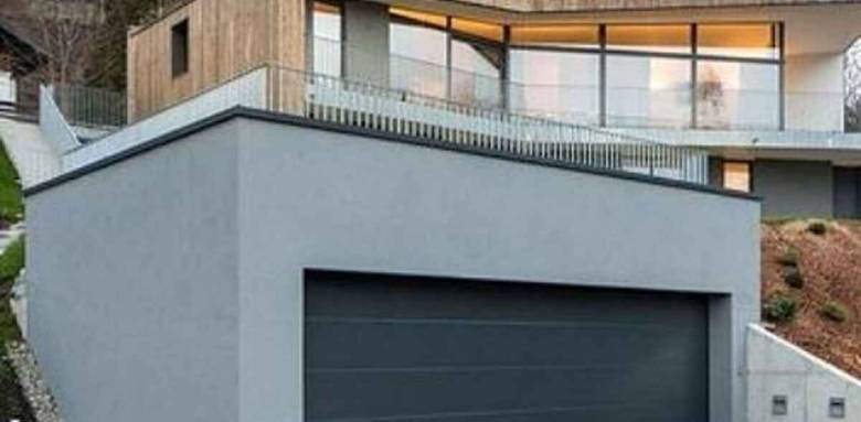 Garage semi enterré