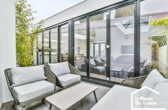 Véranda : extension salon