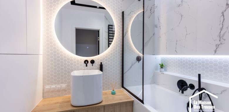 Rénovation petite salle de bain Albi