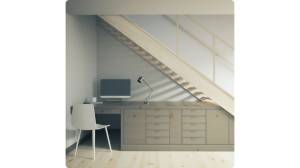 Comment utiliser l’espace sous un escalier autrement que pour du rangement ? - Le Rheu 35650
