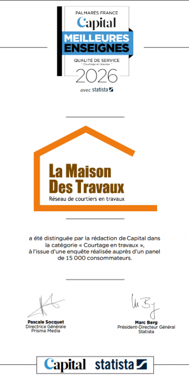 La meilleure enseigne 2026 la maison des travaux Sète