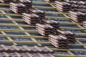 réfection de toiture d'une maison de ville située dans l'ouest Lyonnais 