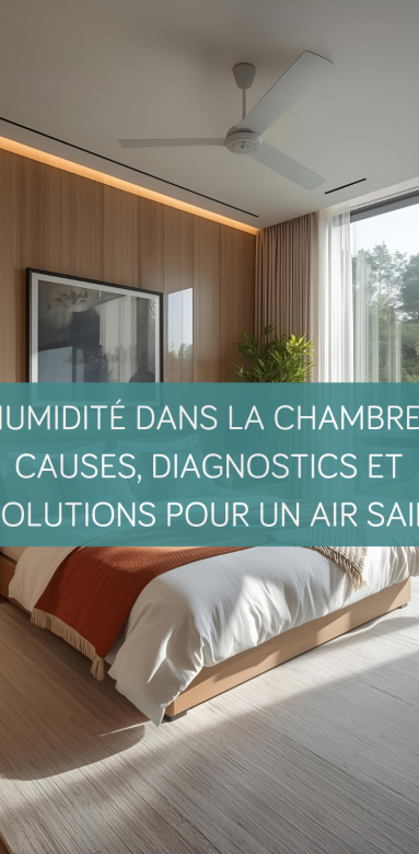 Humidité dans la chambre : causes, diagnostics et solutions pour un air sain
