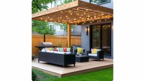 Aménager ses extérieurs aux beaux jours : terrasse, clôture, pergola… un investissement stratégique pour valoriser son bien - Colleville-sur-Mer 14710