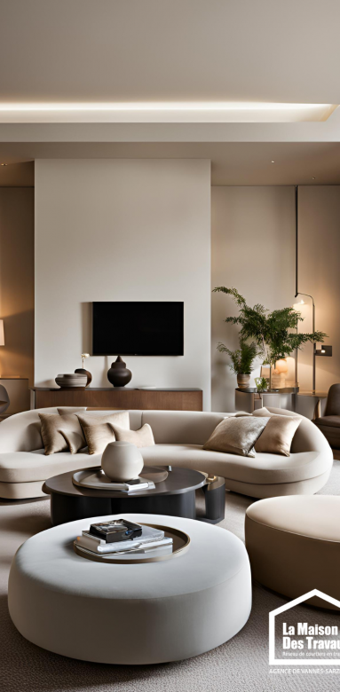 fauteuil arrondi design moderne 2025