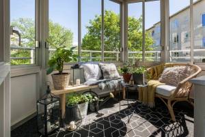 La loggia une véritable pièce supplémentaire - Paris