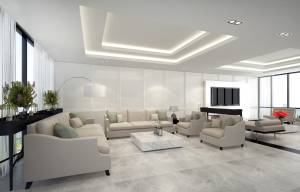 Faux plafond dans son salon