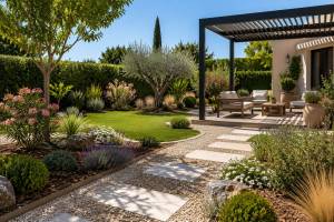  Aménagement de jardin résistant à la chaleur - Montauban 82
