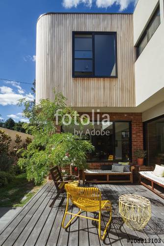 extension maison zinc