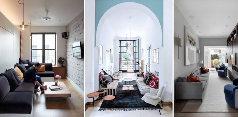 Salons en longueur