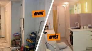 Rénovation appartement Paris 17 : Sublimer un studio étudiant de A à Z