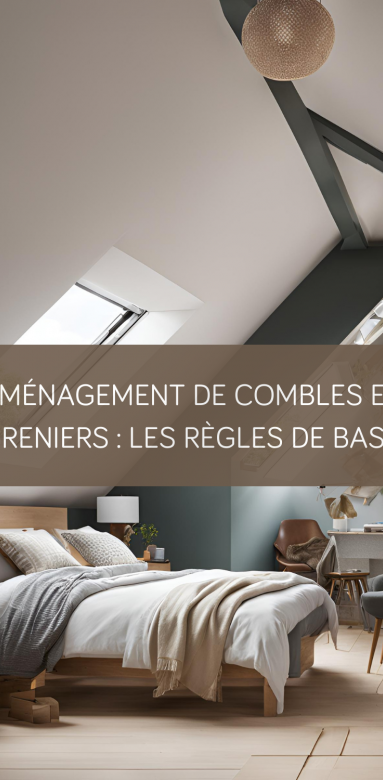 Aménagement de combles et greniers : les règles de base