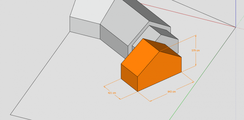 Extension Maison Plan Volumétrique