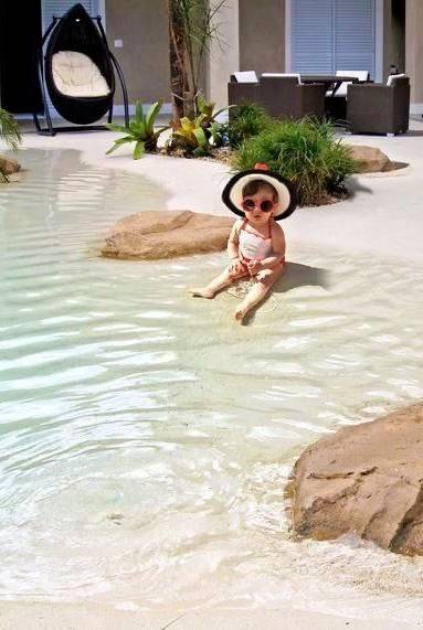 Aménagement d'une piscine lagon - Valence 26