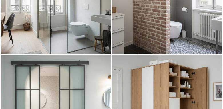salle de bain et toilette