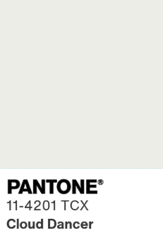 Cloud Dancer Pantone