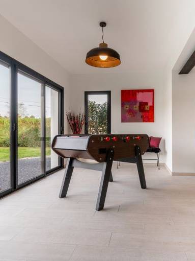 Gagner en lumière naturelle dans la maison avec une baie vitrée XL - Valence 26