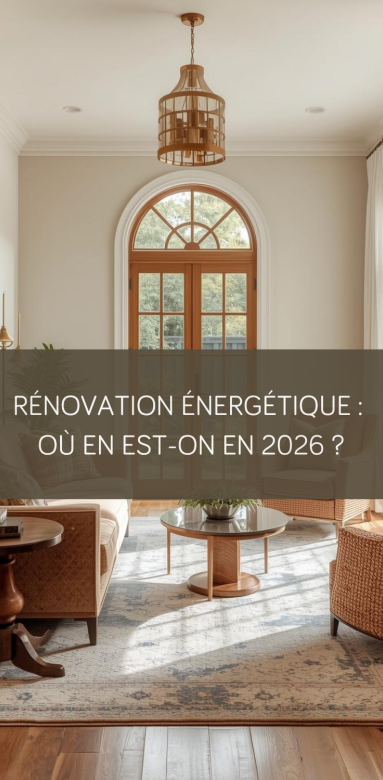 Rénovation énergétique maison individuelle