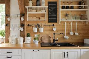 moderniser une cuisine rustique