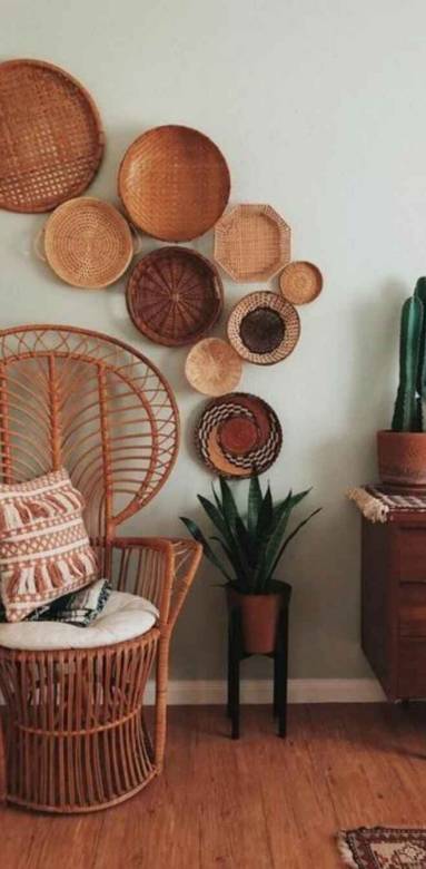 Fauteuil Emmanuelle dans un esprit bohème