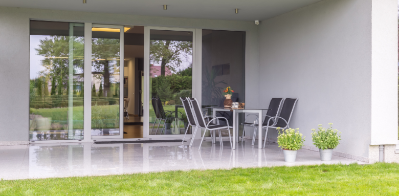 Terrasse en béton