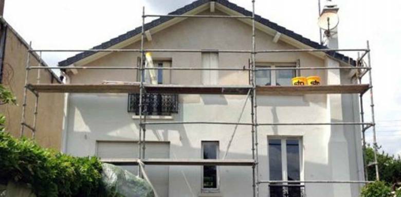 Ravalement d'une maison à proximité de Caen