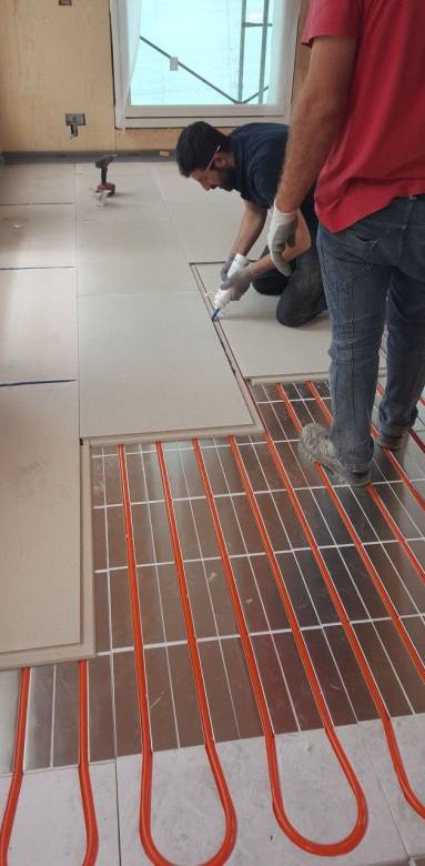 plancher chauffant