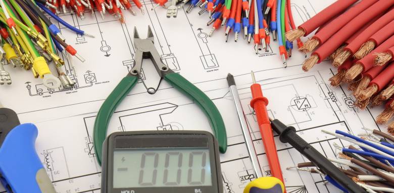 L'électricité près près de Tours.
