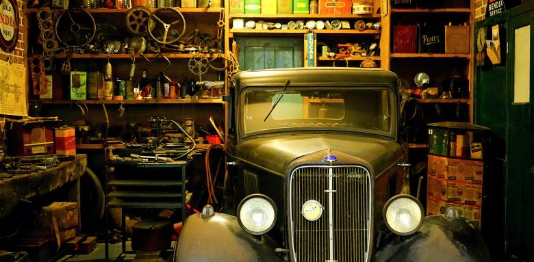 Intérieur garage