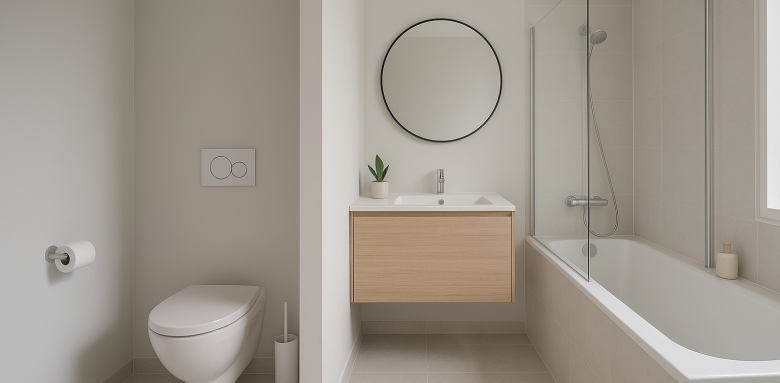 Séparer toilettes et salle de bain : une bonne idée ?