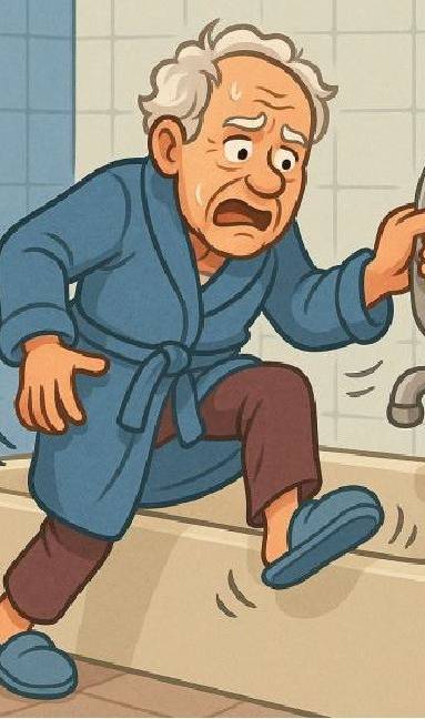 Personne à mobilité réduite en difficulté dans l'usage de la salle de bain - Bourg-en-Bresse 01