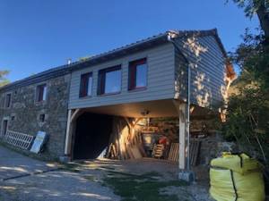 Travaux de construction d'une extension bois - Valence 26