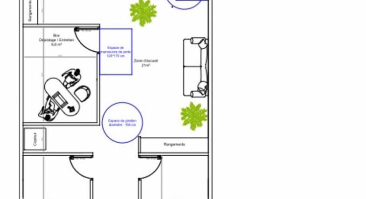 Plan d'aménagement ERP