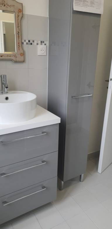 Pose de vasque salle bain PMR - Cergy-Pontoise - 